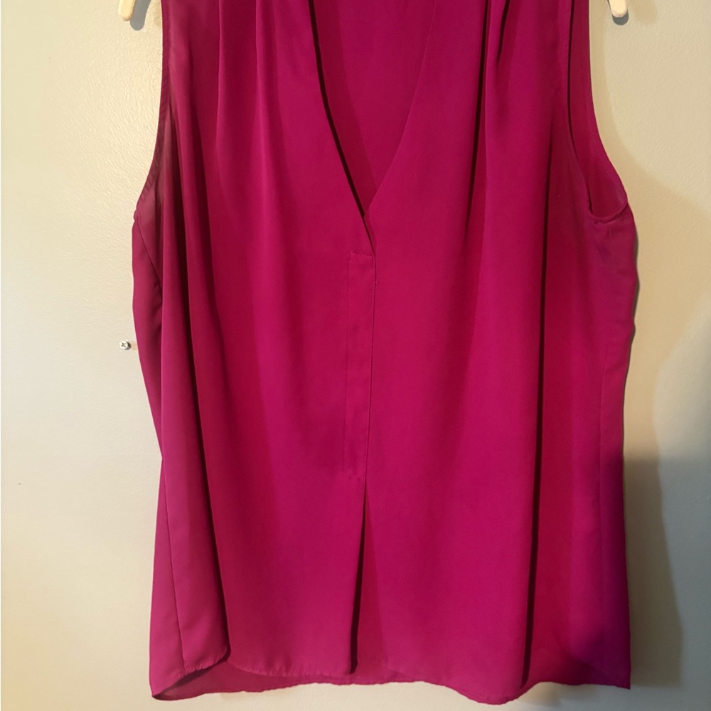 Rose & Olive Pink Sleeveless Blouse